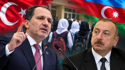 Yeniden Refah Partisi Genel Başkanı Fatih Erbakan, Azerbaycan’da başörtülü öğrencilerin