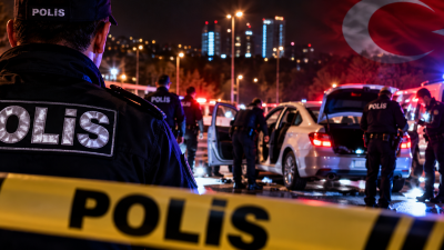 Pursaklar’da kimlik kontrolü sırasında araçtan inen şüphelinin ateş açması sonucu