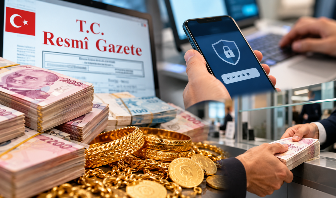 Resmi Gazete’de yayımlanan düzenlemeyle nakit, döviz ve kuyumculuk işlemlerinde kimlik